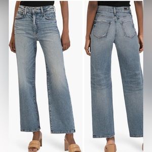 KUT from the Kloth Sienna High Waist Wide Leg Jeans